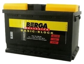 Аккумулятор Berga 6 CT-70-R Basic Block 570144064
