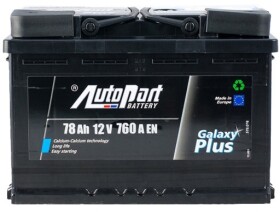 Акумулятор AutoParts 6 CT-78-L Galaxy Plus ARL078-0376