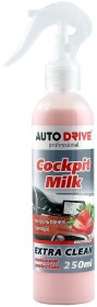 Поліроль для салону Auto Drive Professional Cockpit Milk полуниця 250 мл