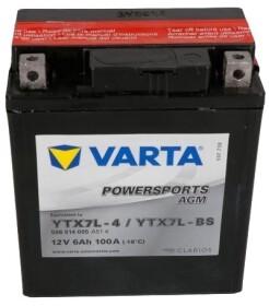 Акумулятор Varta 6 CT-6-R Powersports AGM YTX7L-BS