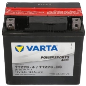 Акумулятор Varta 6 CT-5-R Powersports AGM TTZ7S-BS