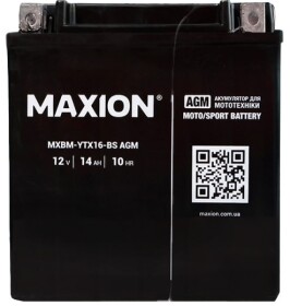 Акумулятор Maxion 6 CT-16-L MXBM-YTX16-BS
