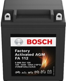Акумулятор Bosch 6 CT-12-R Factory Activated AGM 0986FA1120