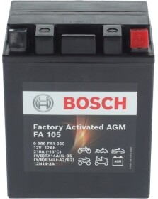 Акумулятор Bosch 6 CT-12-R Factory Activated AGM 0986FA1050