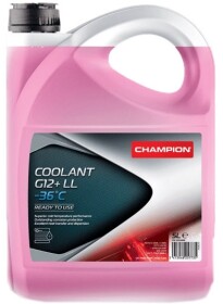 Готовий антифриз Champion Coolant LL G12+ рожевий -36 °C