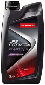 Трансмиссионное масло Champion Life Extension GL-4 GL-5 75W-90 полусинтетическое