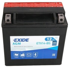 Акумулятор Exide 6 CT-12-L AGM YTX14-BS