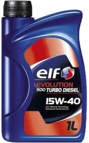Моторное масло Elf Evolution 500 Turbo Diesel 15W-40 минеральное