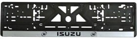 Рамка номерного знака Vitol 18474 колір чорний на Isuzu