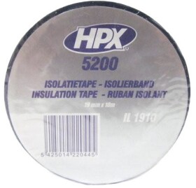 Изолента HPX IL1910 синяя ПВХ 19 мм x 10 м