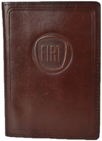 Портмоне-органайзер Poputchik 5141-026P с логотипом Fiat цвет коричневый