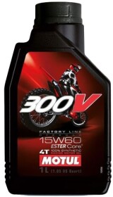 Моторна олива 4Т Motul 300V Factory Line Off Road 15W-60 синтетична