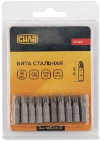 Набор бит Сила 309210 10 шт.