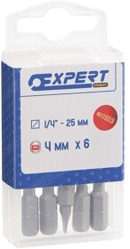 Набір бит Expert E130101 6 шт.