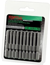 Набір бит Toptul FSLA0802G 10 шт.