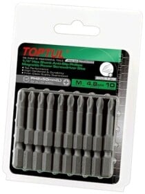 Набір бит Toptul FSMA0802g 10 шт.
