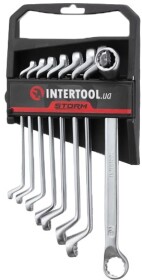 Набір ключів накидних Intertool XT-1202 6x7-20x22 мм 8 шт