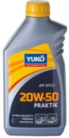 Моторное масло Yuko Praktik 20W-50 минеральное