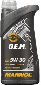 Моторное масло Mannol O.E.M. For Toyota Lexus 5W-30 синтетическое