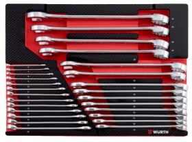 Набор ключей рожково-накидных Würth Zebra 0965905920 6-34 мм 27 шт