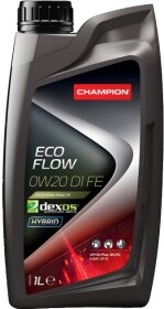 Моторна олива Champion ECO Flow D1 FE 0W-20 синтетична