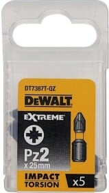 Набор бит DeWALT Impact Torsion DT7387T 5 шт.