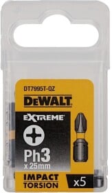 Набор бит DeWALT Impact Torsion DT7995T 5 шт.