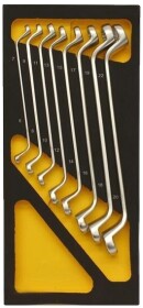 Набор ключей накидных Starline NRF1ET051 6x7-20x22 мм 8 шт