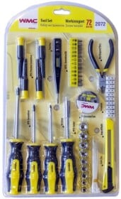 Набор инструментов WMC Tools 2072 1/4