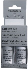Оригінальний ремонтний комплект ЛФП кузова VAG Touch-up Pencil Set LST 0M2 S9R білий перламутр
