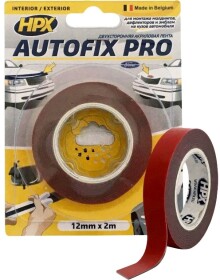 Двосторонній скотч HPX AF1202 на акриловій основі 12 мм x 2 м