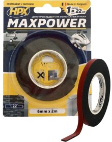Двосторонній скотч HPX OT0602 на акриловій основі 6 мм x 2 м