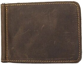 Зажим для купюр Vintage 14935 коричневый