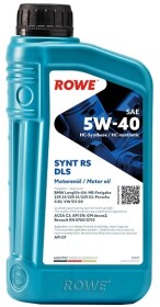 Моторное масло Rowe Synt RS DLS 5W-40 синтетическое