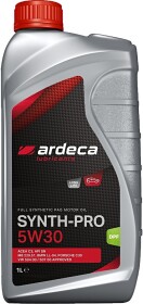 Моторное масло Ardeca Synth-Pro 5W-30 синтетическое