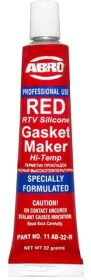 Формирователь прокладок ABRO RTV Silicone Gasket красный