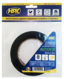 Двосторонній скотч HPX DSA1205 ПВХ 12 мм Х 5 м