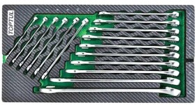 Набор ключей рожково-накидных Toptul GEA0162 6-24 мм 16 шт