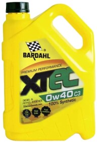 Моторна олива Bardahl XTEC C3 0W-40 синтетична