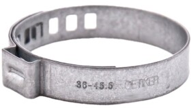 Хомут Oetiker 10900018 с зажимным замком 36-45,5 мм сталь оцинкованная W1 1 шт