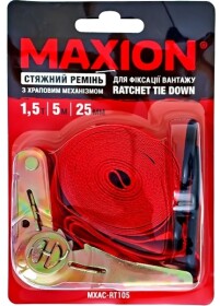Стяжной ремень Maxion 1.5 т 5 м МXAC-RT105