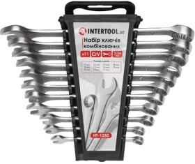 Набор ключей рожково-накидных Intertool HT-1250 7-19 мм 11 шт