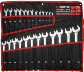 Набор ключей рожково-накидных Intertool XT-1526 6-32 мм 25 шт