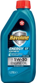 Моторна олива Texaco Havoline Energy EF 5W-30 синтетична