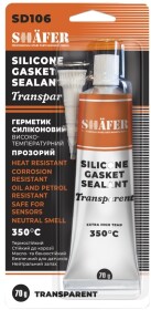 Формувач прокладок Shafer Silicone Gasket Sealant прозорий
