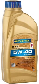 Моторное масло Ravenol SVS 5W-40 синтетическое