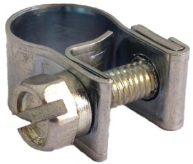 Хомут Amio Mini Clip M015 гвинтовий 14-16 мм сталь оцинкована W1 1 шт