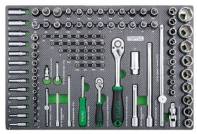 Набір торцевих головок та компонентів Toptul GEDB117 1/2