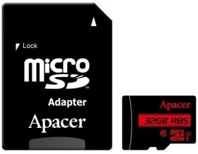 Карта пам’яті Apacer R85 microSDHC 32 ГБ з SD-адаптером