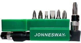 Набор бит с держателем Jonnesway S08H208S 7 шт.